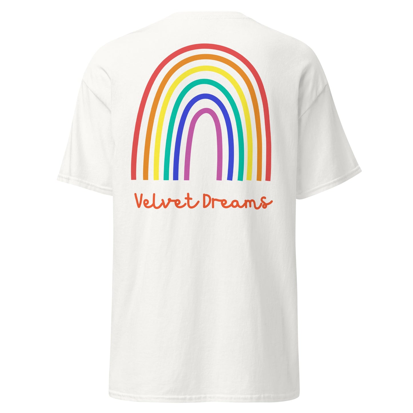 Classic t-shirt - Pride rainbow - Velvet Dreams