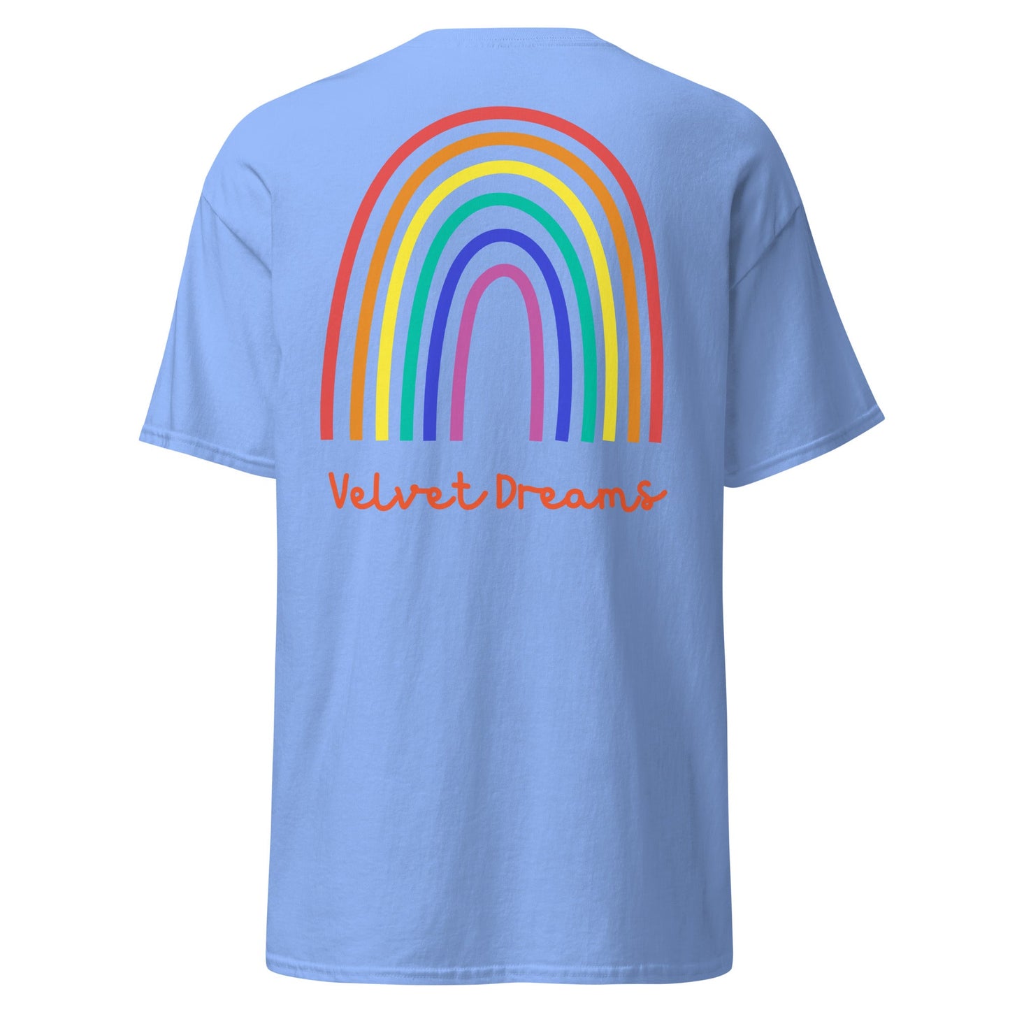 Classic t-shirt - Pride rainbow - Velvet Dreams