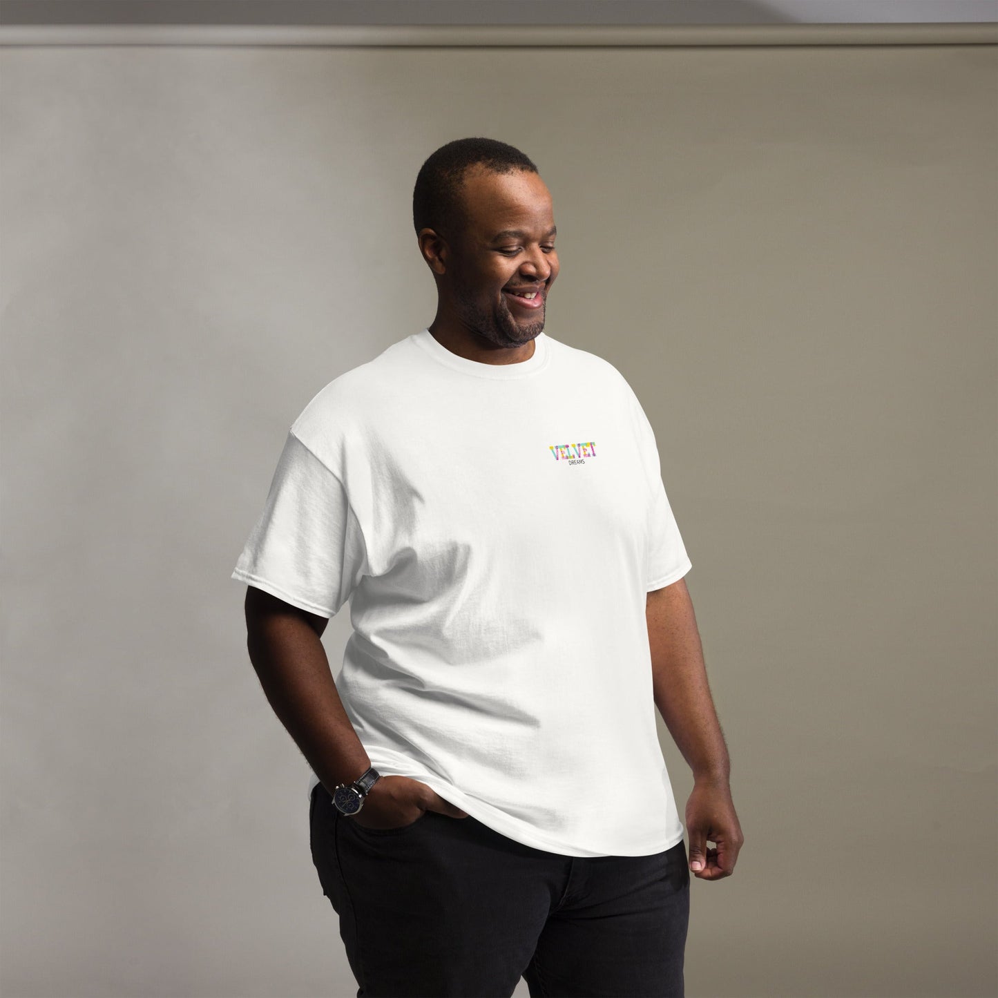 Classic t-shirt - Pride rainbow - Velvet Dreams