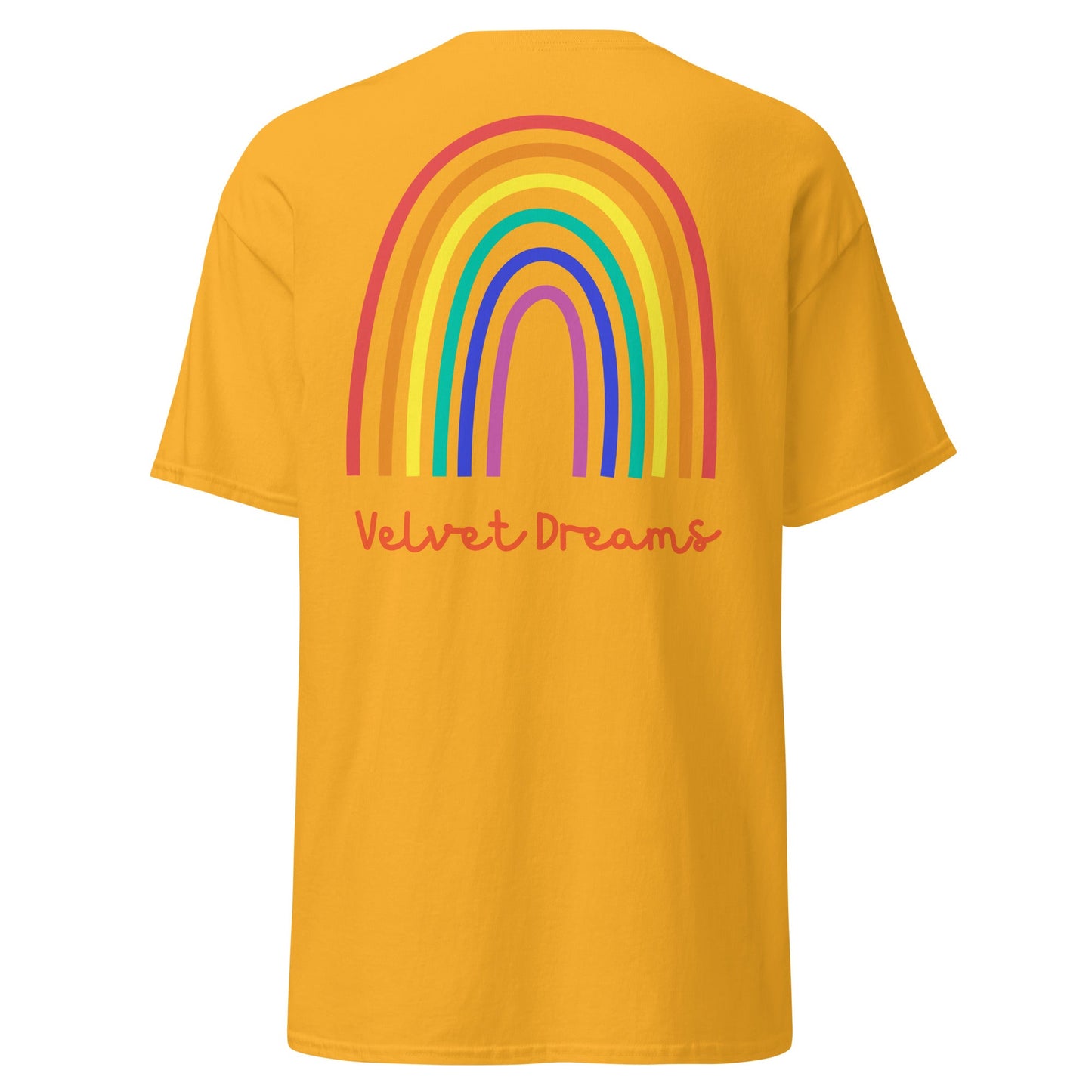 Classic t-shirt - Pride rainbow - Velvet Dreams