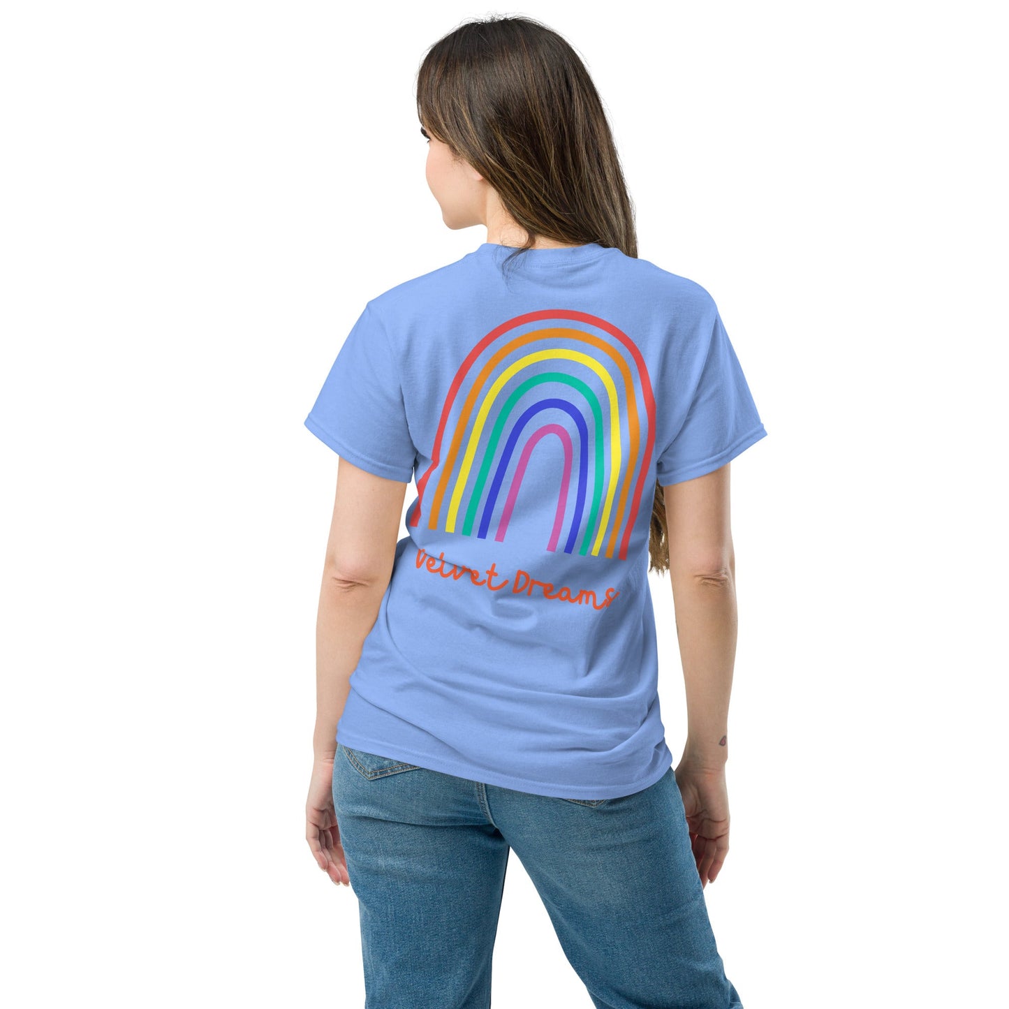 Classic t-shirt - Pride rainbow - Velvet Dreams