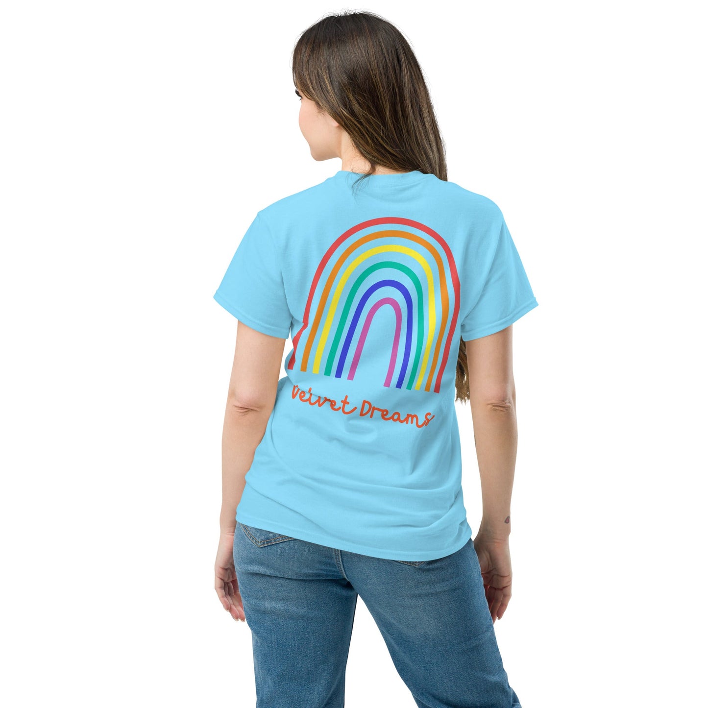 Classic t-shirt - Pride rainbow - Velvet Dreams