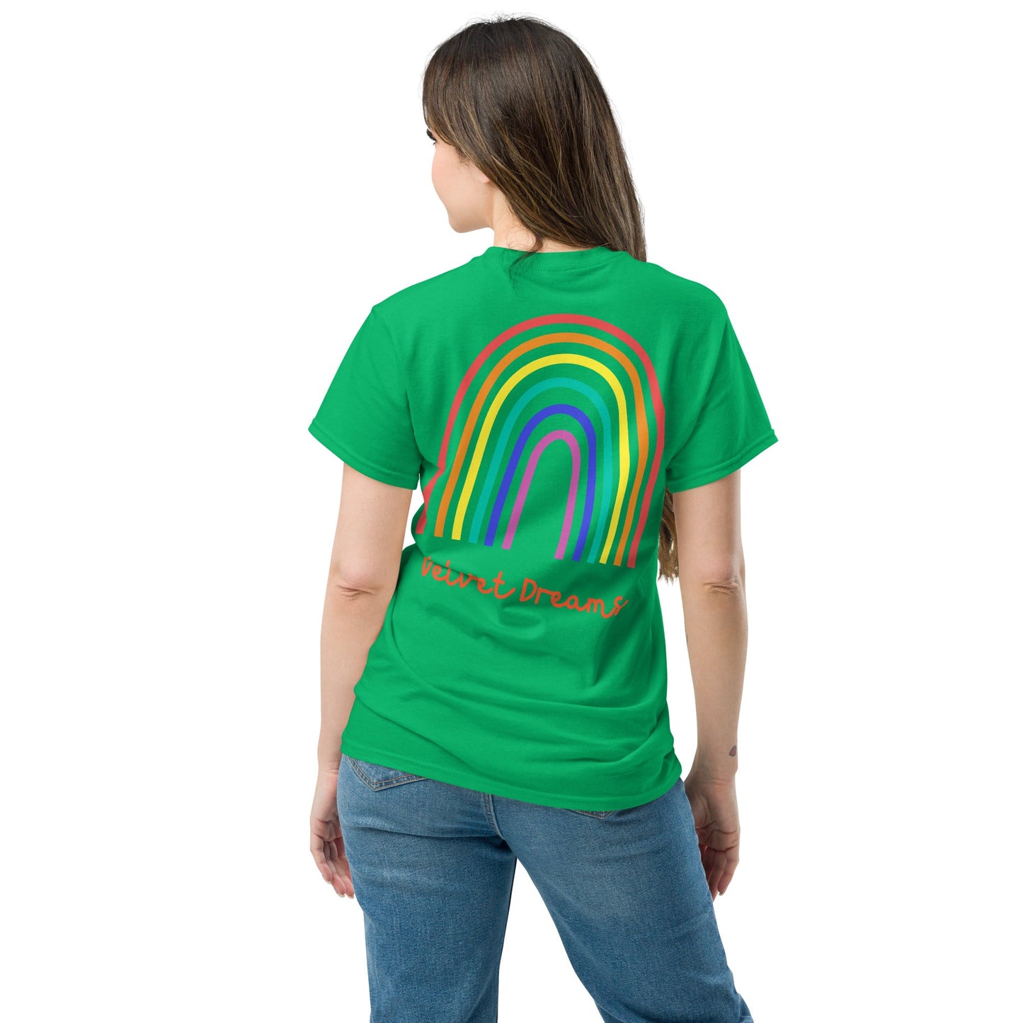 Classic t-shirt - Pride rainbow - Velvet Dreams