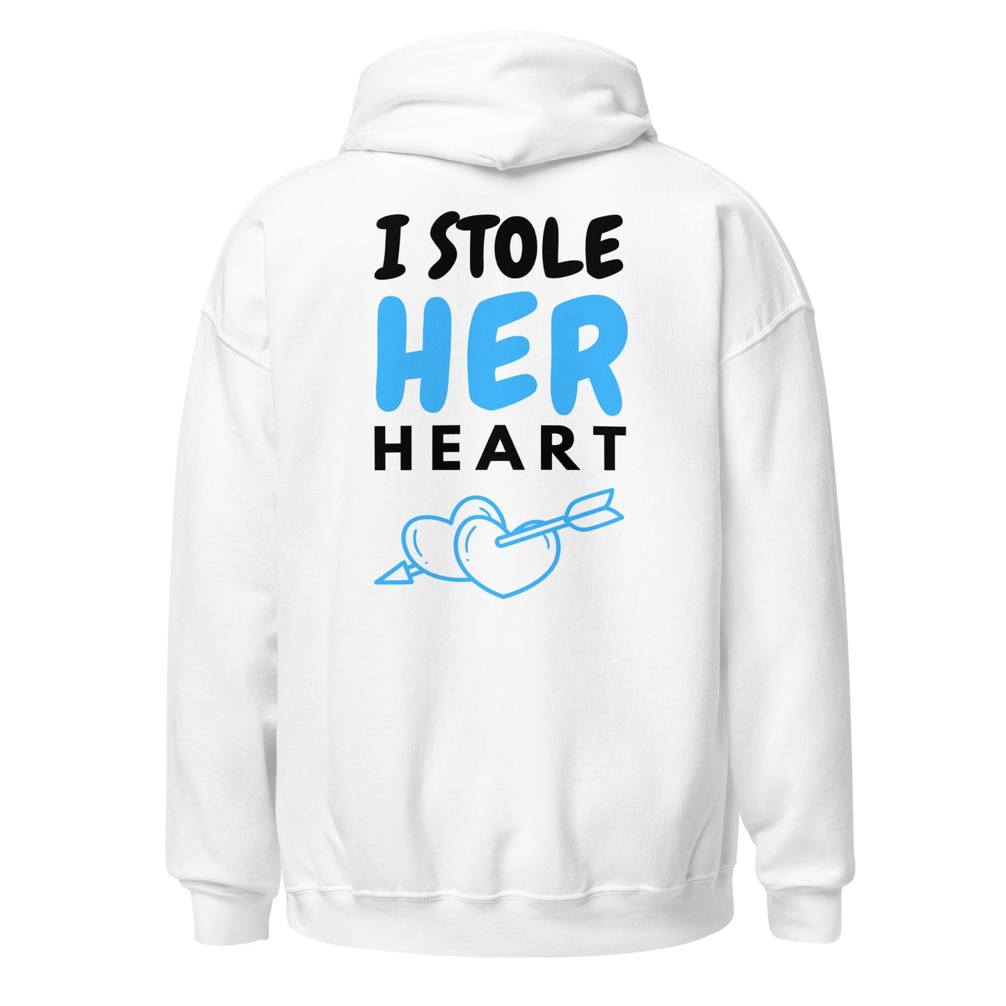 Hoodie - I love her - Velvet Dreams