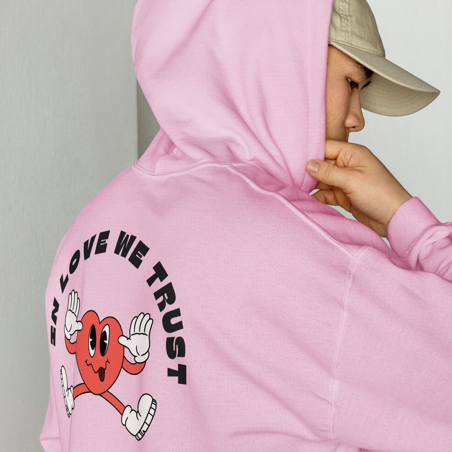 Hoodie - In love we trust - Velvet Dreams