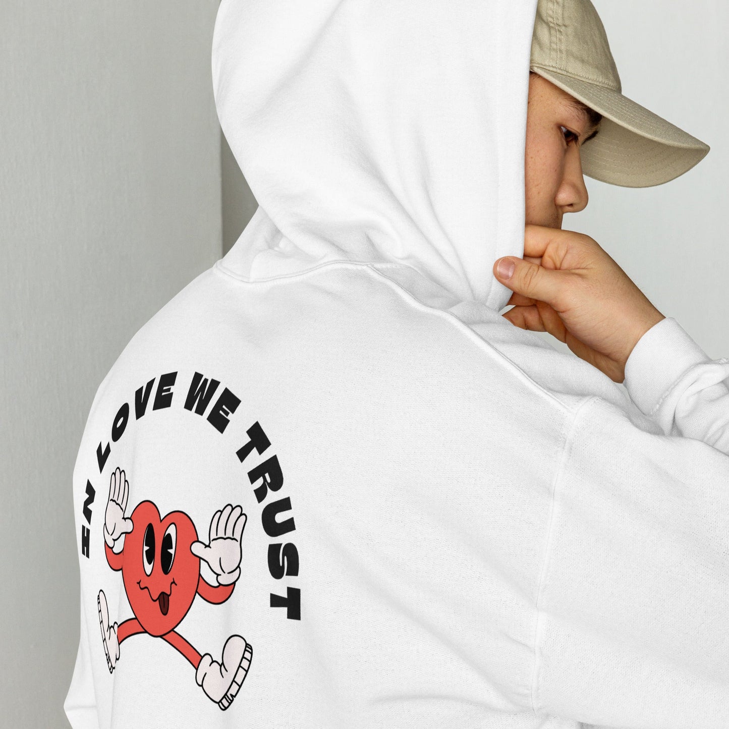 Hoodie - In love we trust - Velvet Dreams
