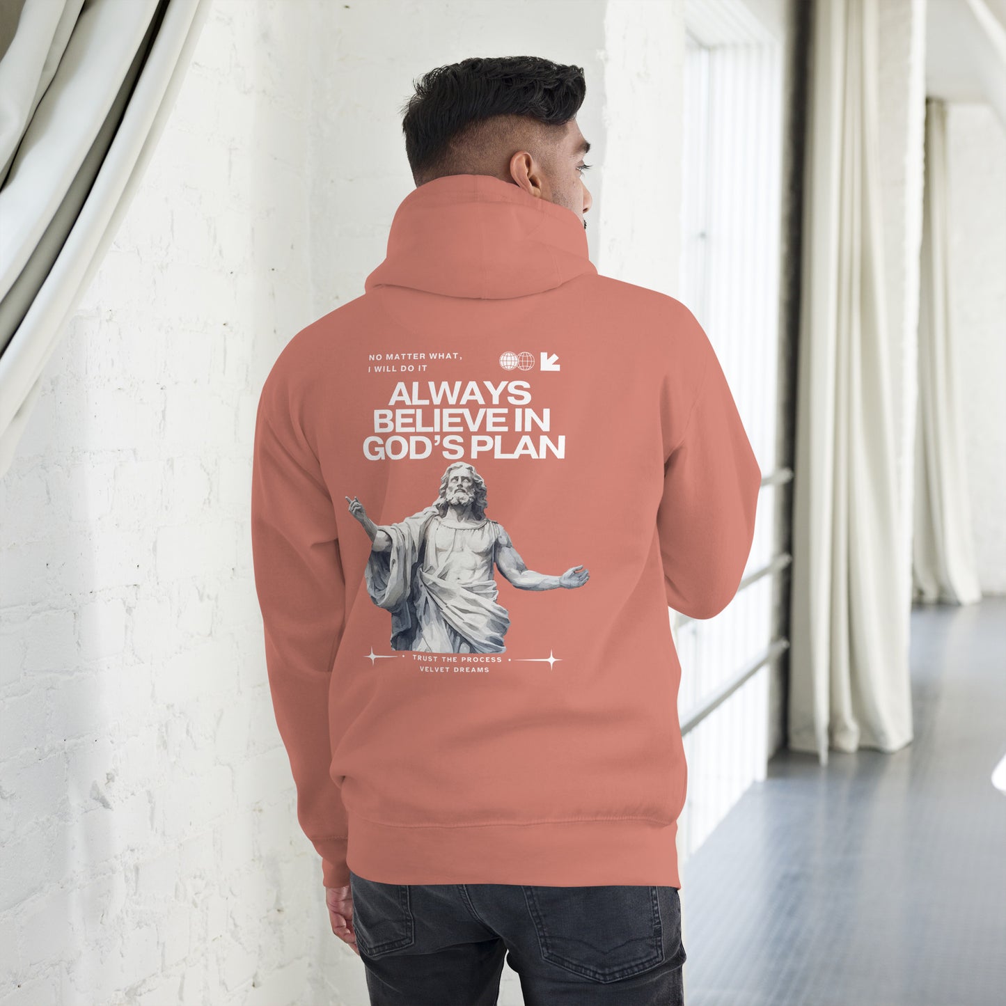Unisex Hoodie - In God I Trust - Velvet Dreams