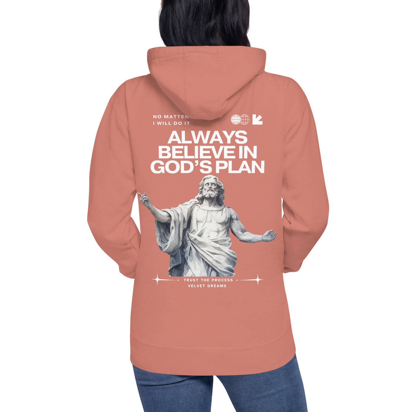 Unisex Hoodie - In God I Trust - Velvet Dreams
