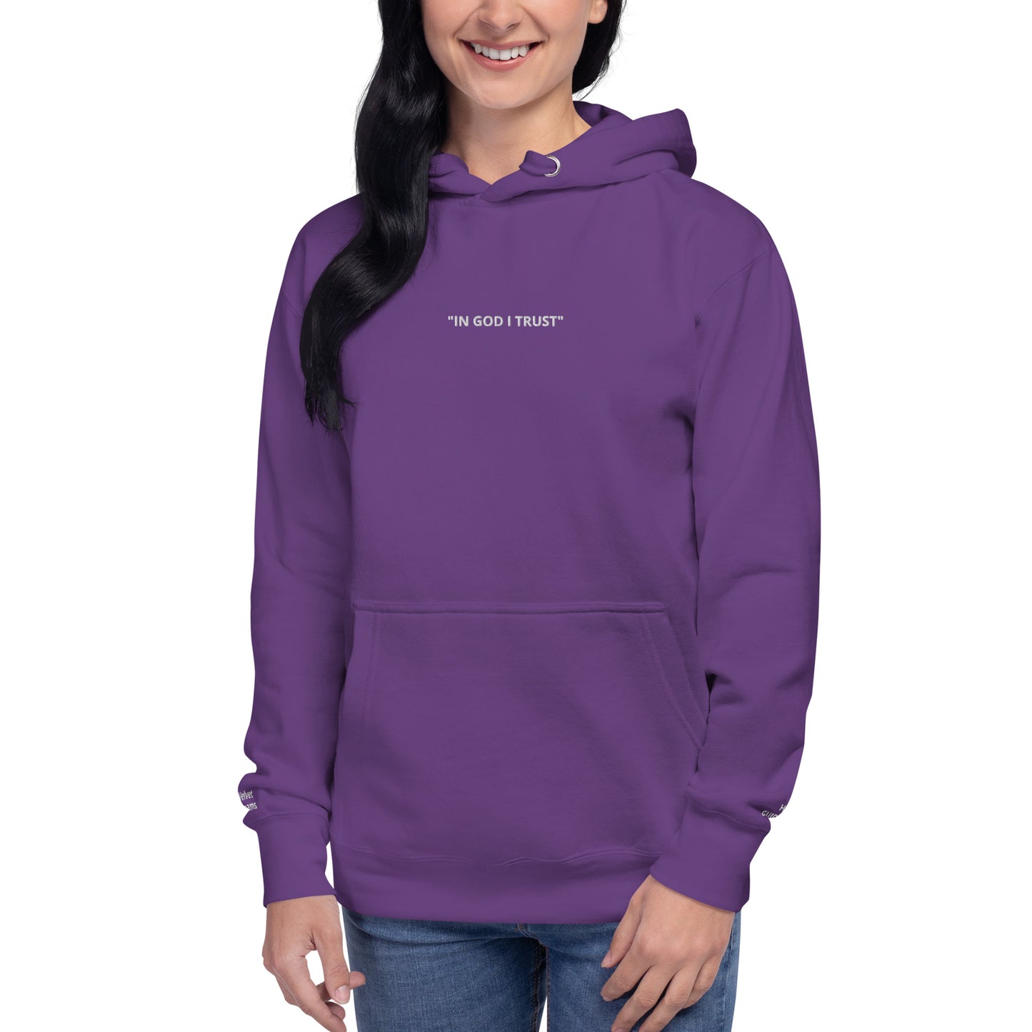 Unisex Hoodie - In God I Trust - Velvet Dreams