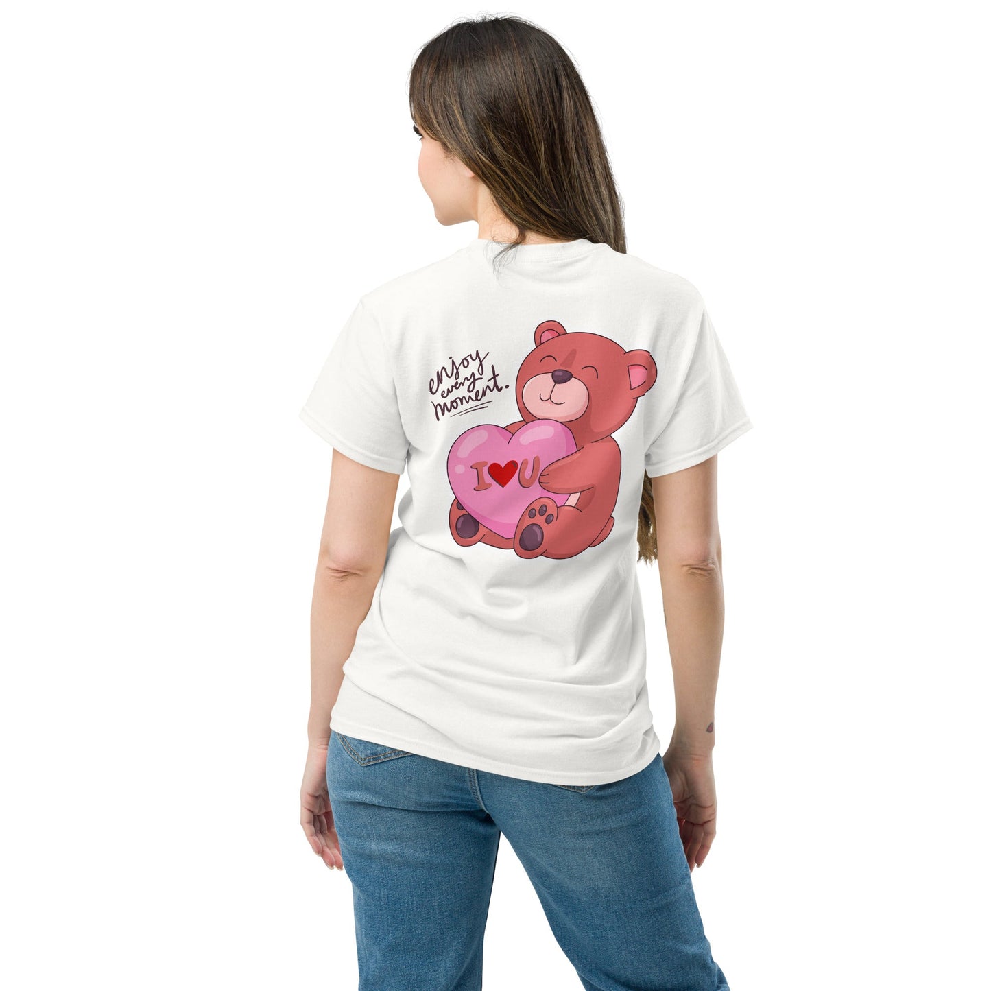 Classic t-shirt - Enjoy every moment - Velvet Dreams