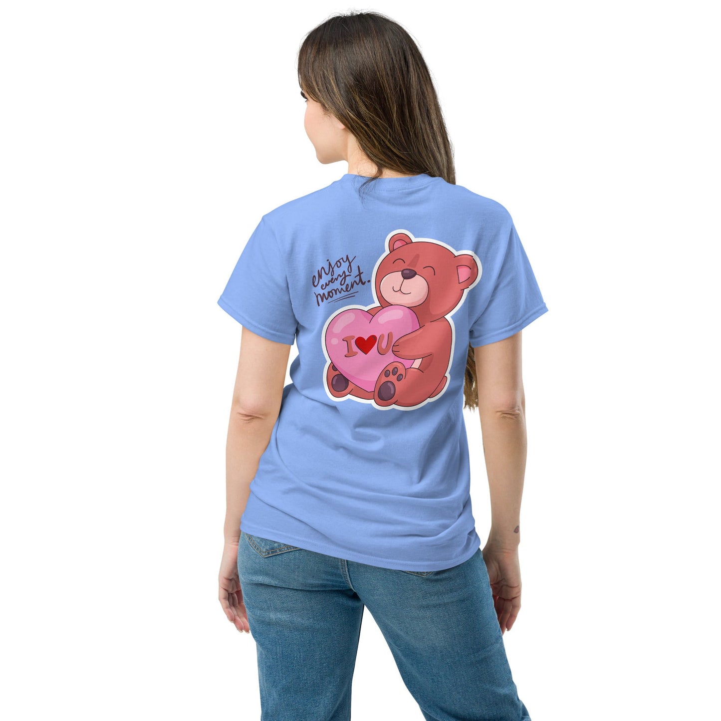 Classic t-shirt - Enjoy every moment - Velvet Dreams