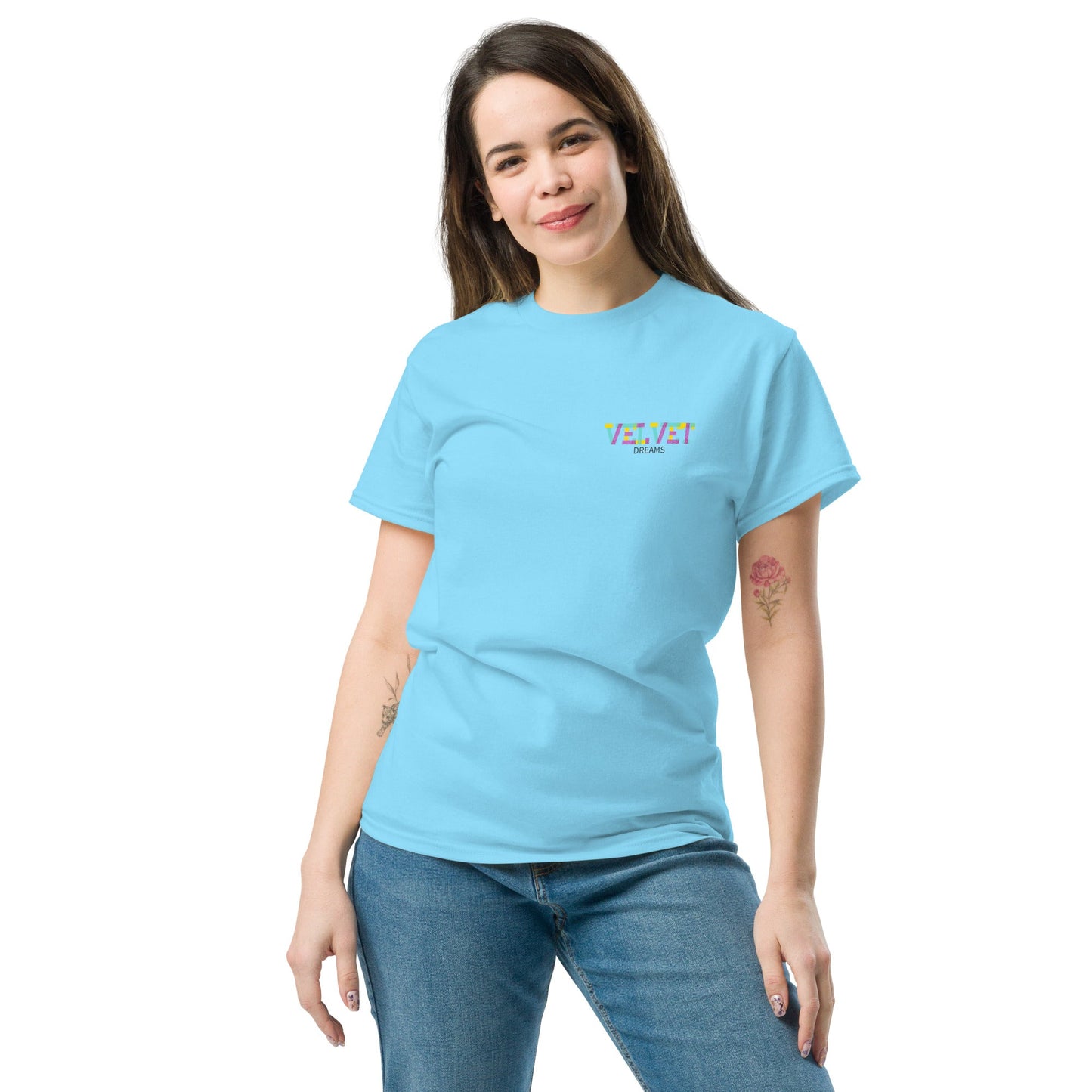 Classic t-shirt - Enjoy every moment - Velvet Dreams