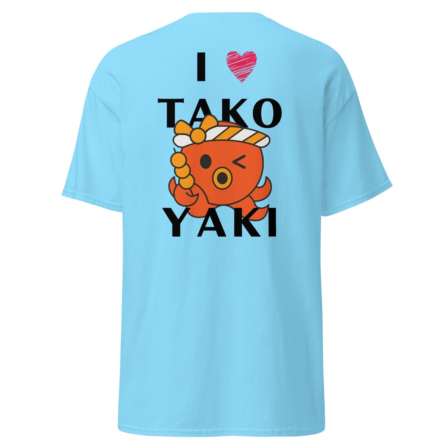 Classic t-shirt - I love takoyaki - Velvet Dreams