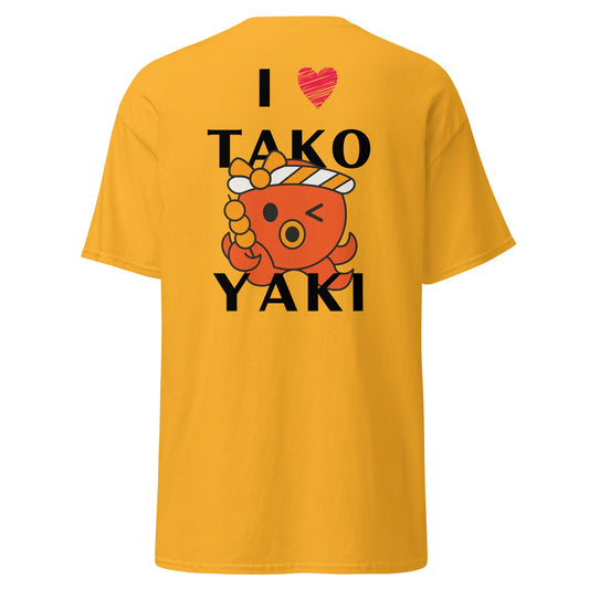 Classic t-shirt - I love takoyaki - Velvet Dreams