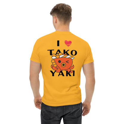 Classic t-shirt - I love takoyaki - Velvet Dreams