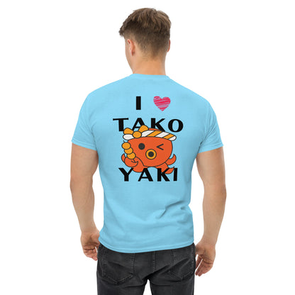 Classic t-shirt - I love takoyaki - Velvet Dreams