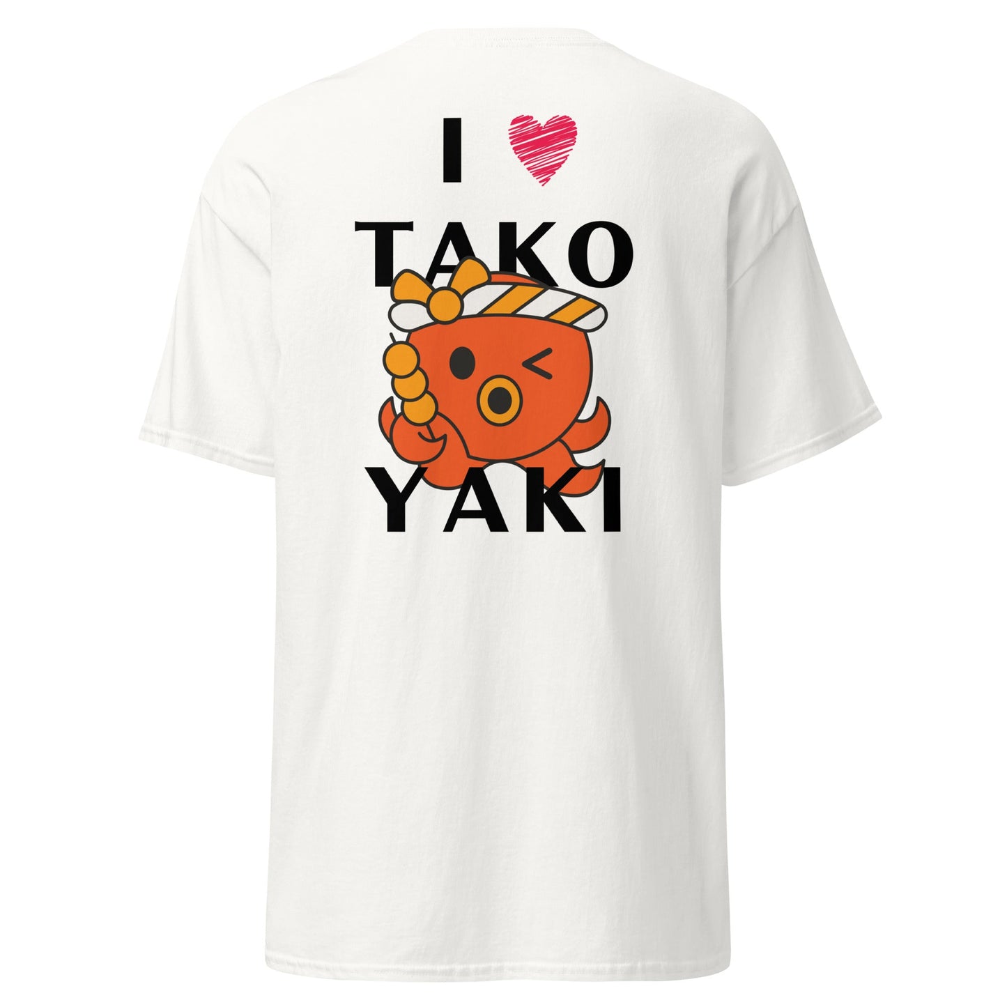 Classic t-shirt - I love takoyaki - Velvet Dreams