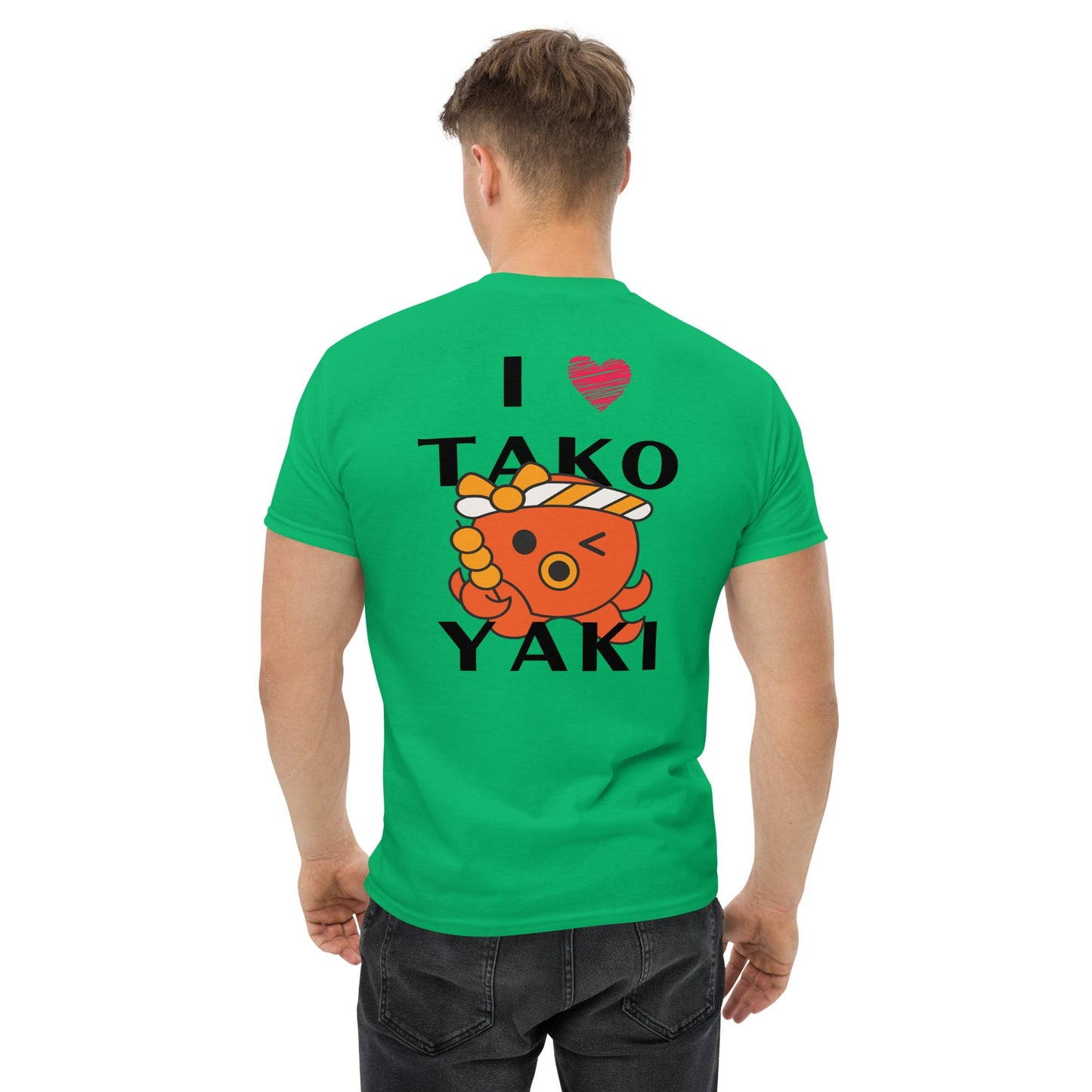 Classic t-shirt - I love takoyaki - Velvet Dreams