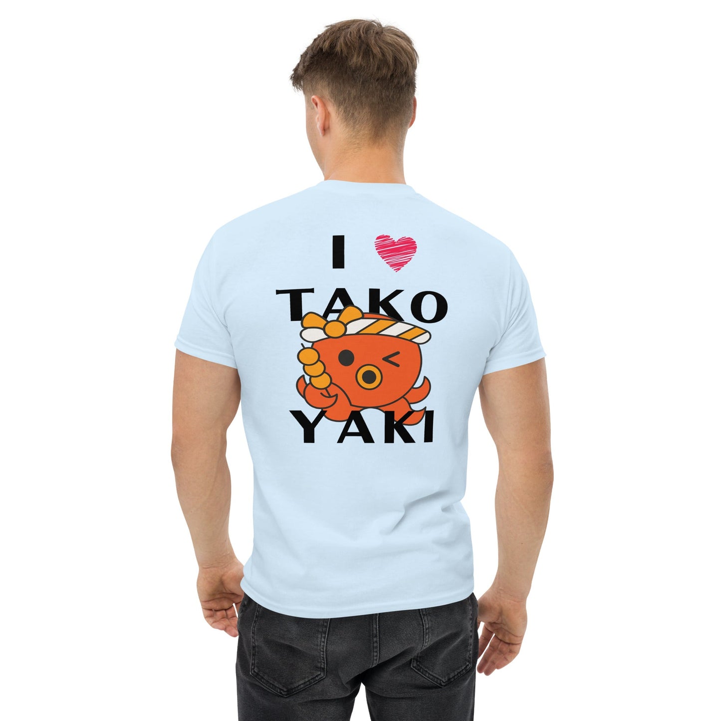 Classic t-shirt - I love takoyaki - Velvet Dreams