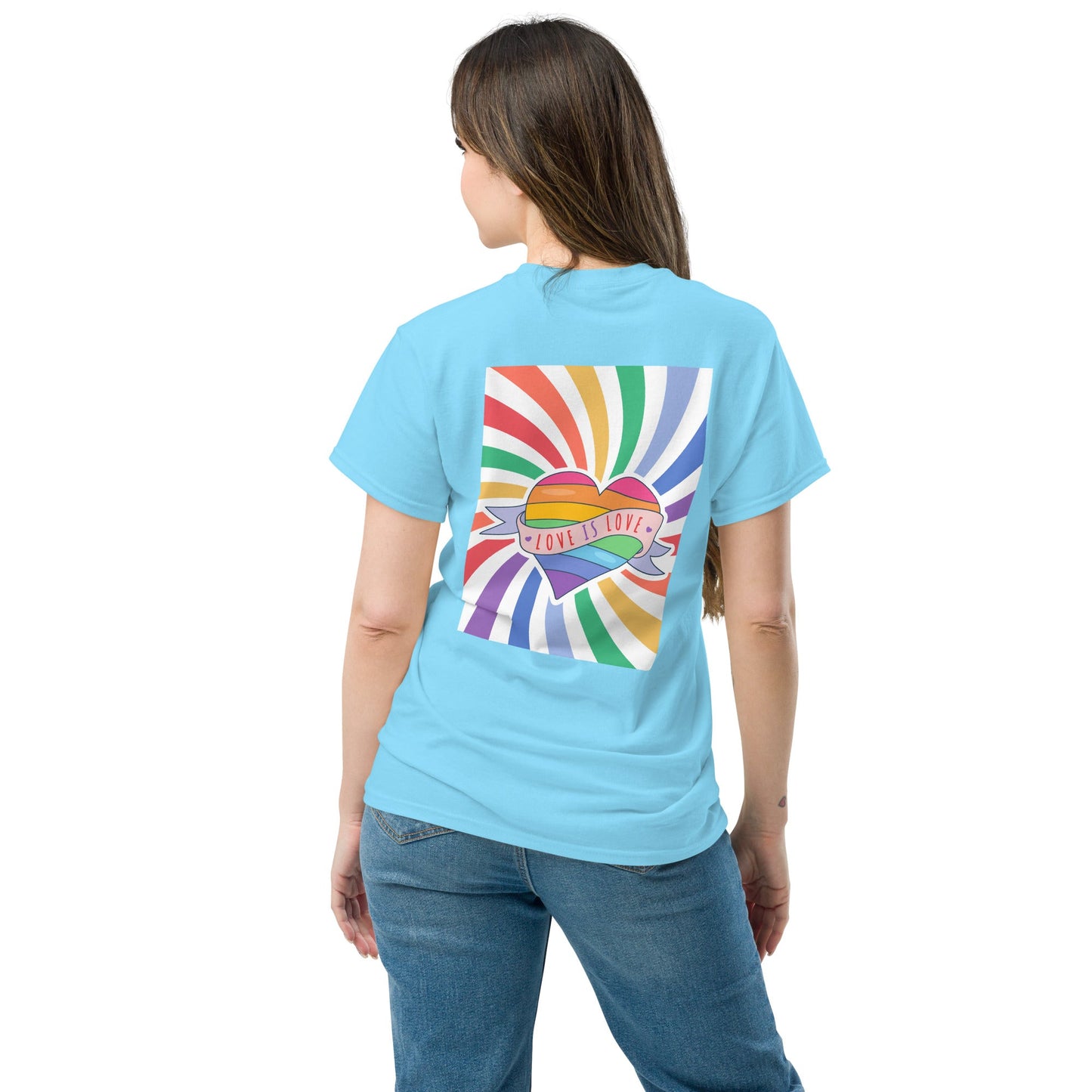 Classic t-shirt - Love is love - Velvet Dreams