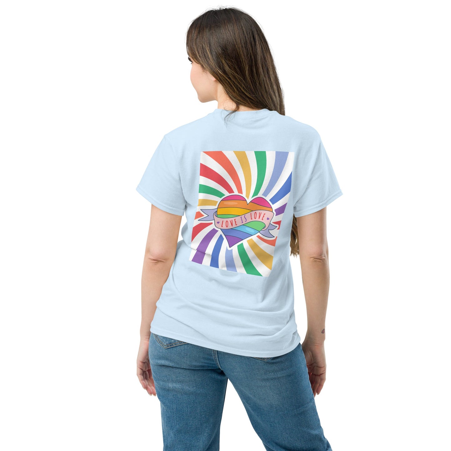 Classic t-shirt - Love is love - Velvet Dreams