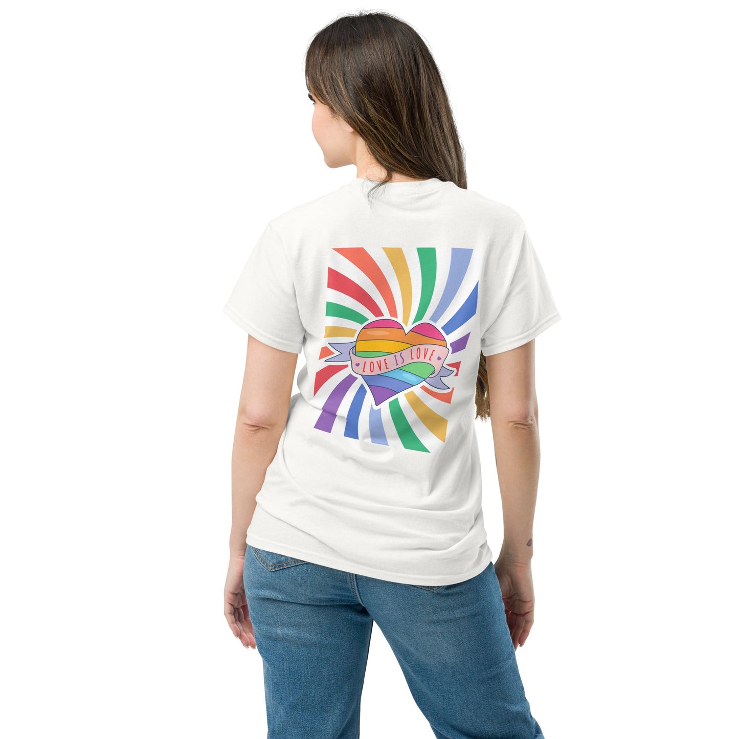 Classic t-shirt - Love is love - Velvet Dreams