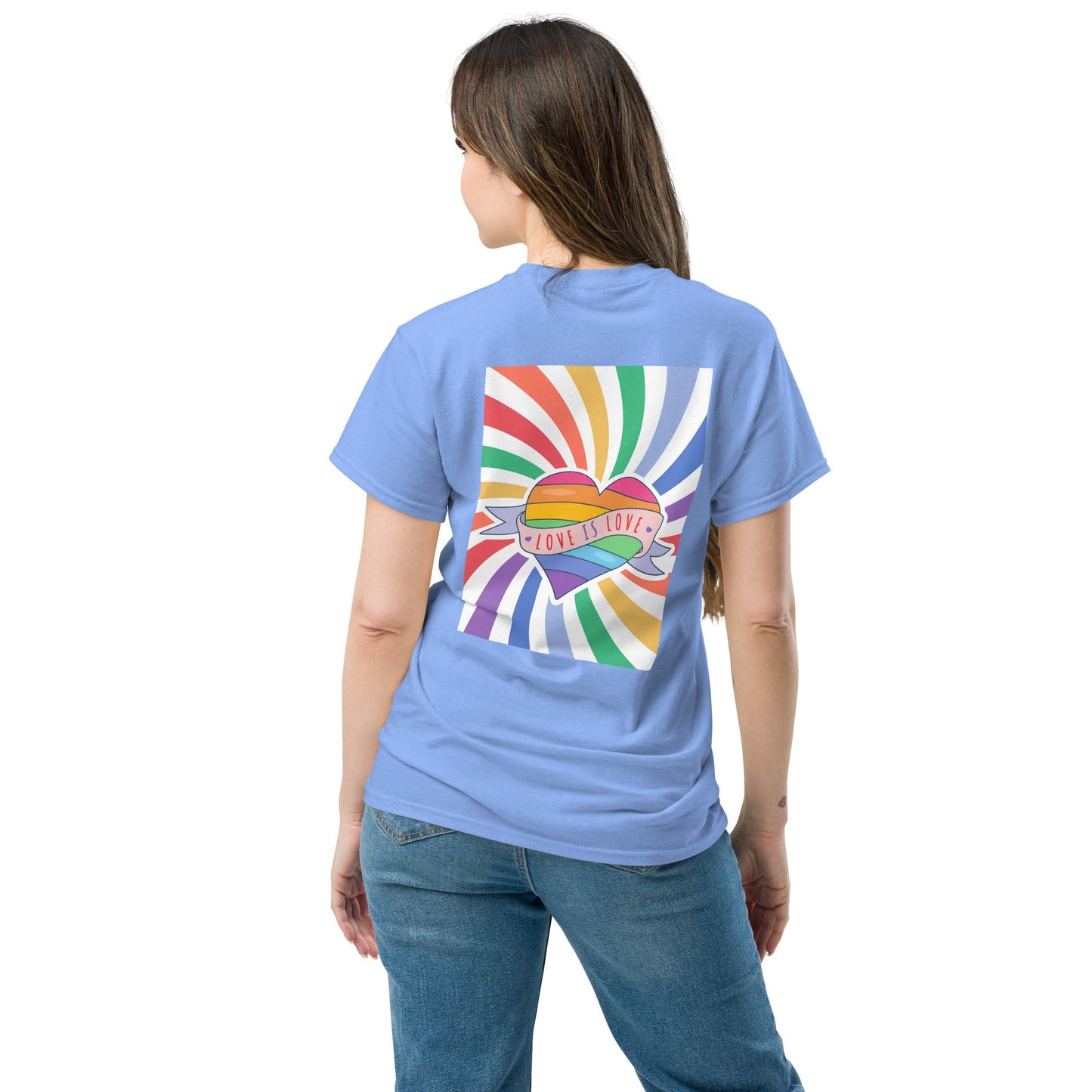 Classic t-shirt - Love is love - Velvet Dreams