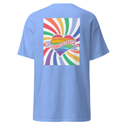 Classic t-shirt - Love is love - Velvet Dreams