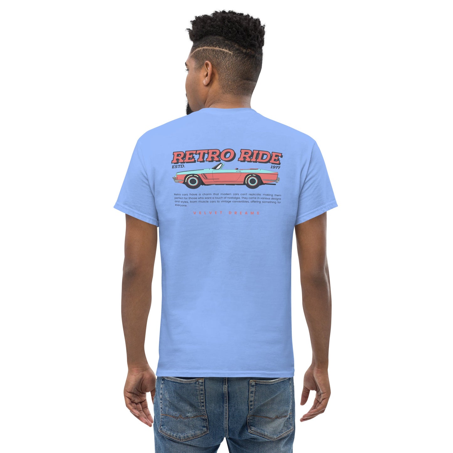 Classic t-shirt - Retro ride - Velvet Dreams