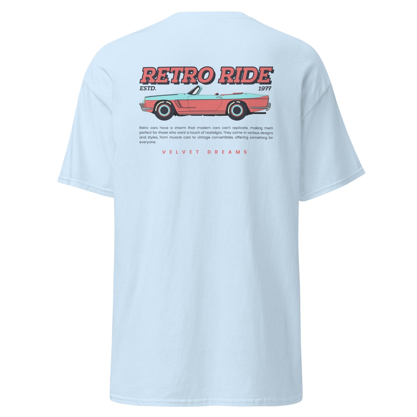 Classic t-shirt - Retro ride - Velvet Dreams