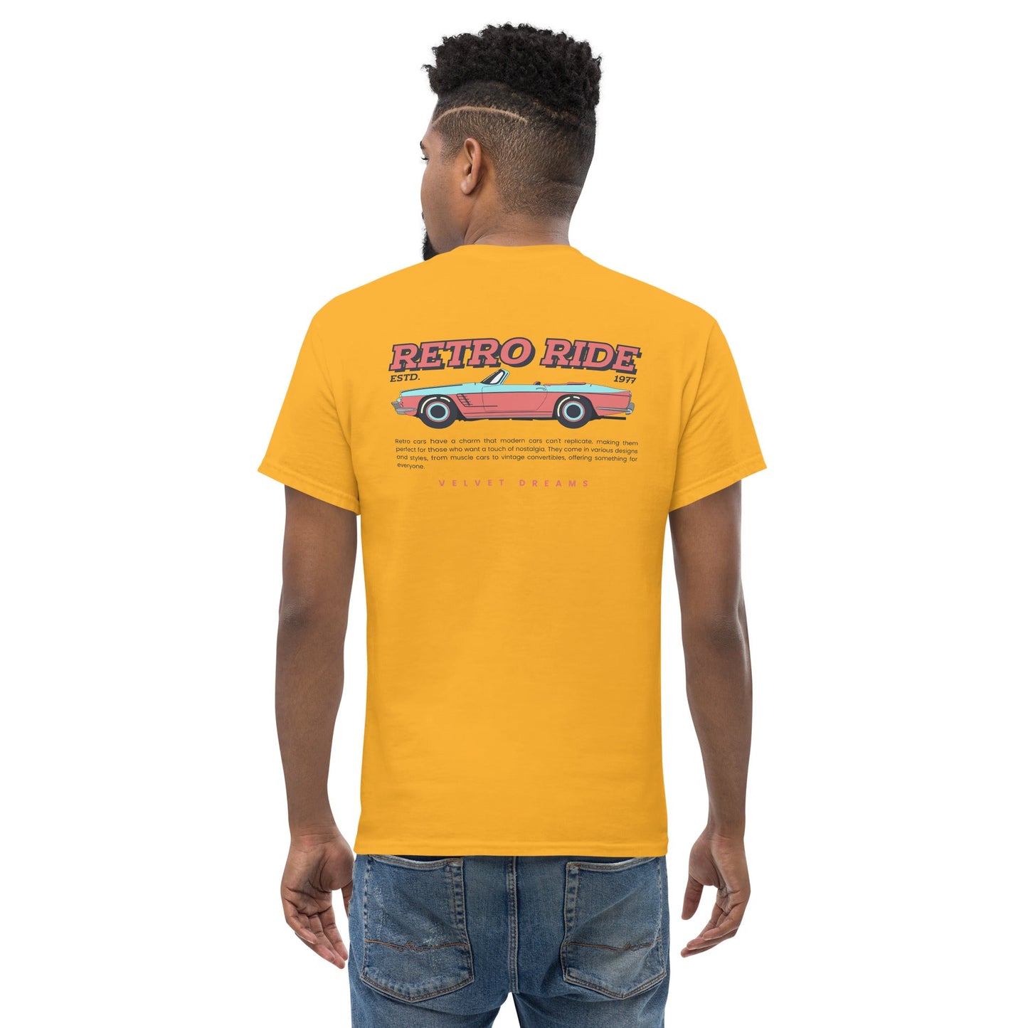 Classic t-shirt - Retro ride - Velvet Dreams