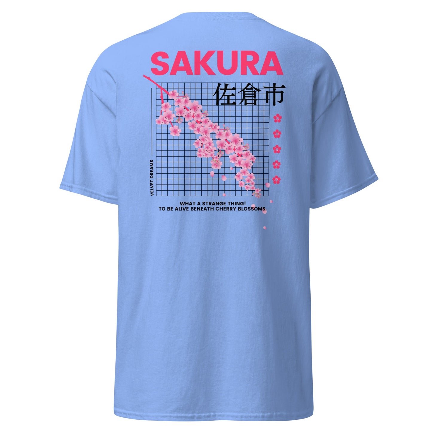 Classic t-shirt - Sakura - Velvet Dreams