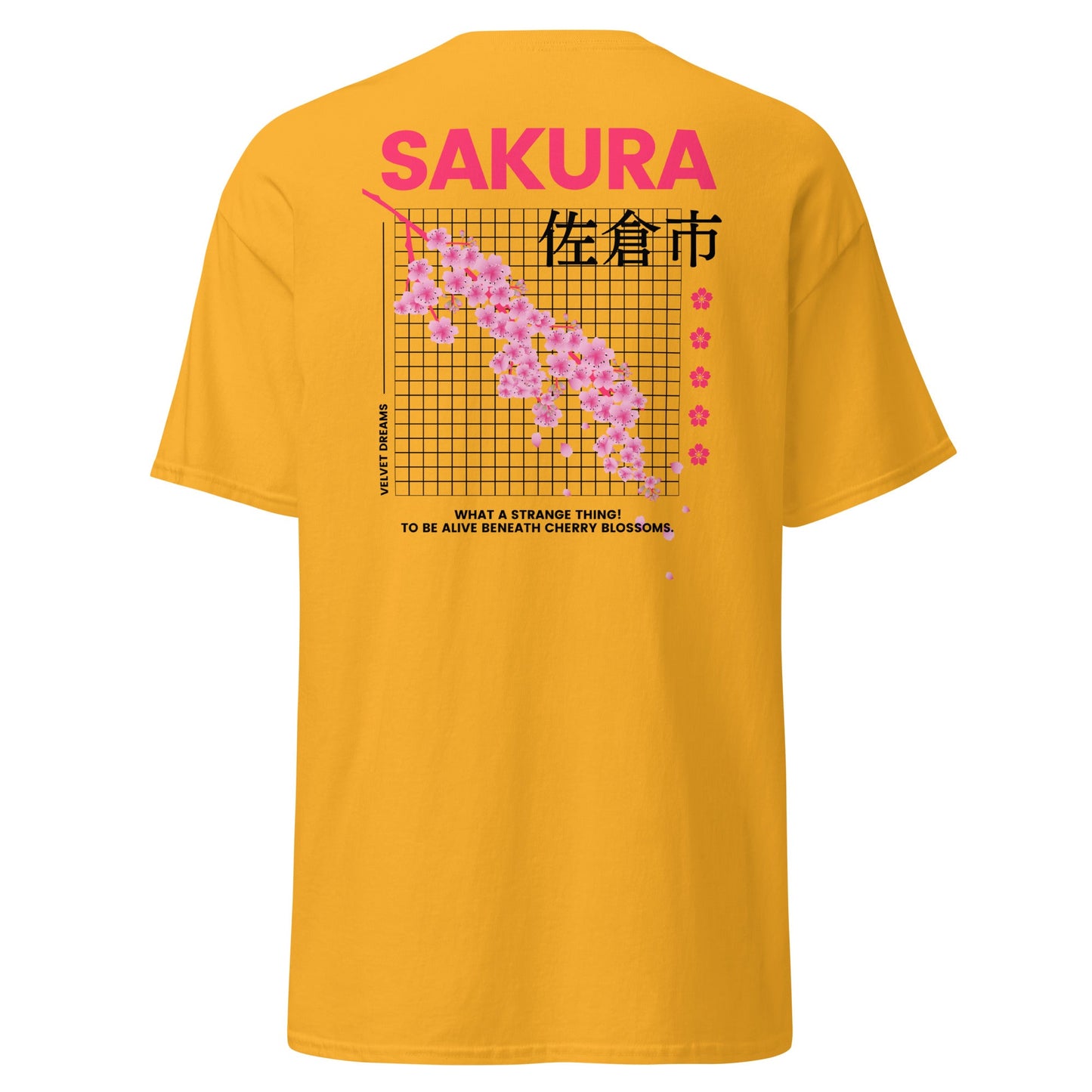 Classic t-shirt - Sakura - Velvet Dreams