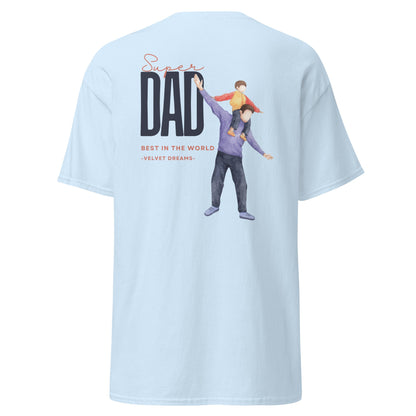 Classic t-shirt- Super dad - Velvet Dreams