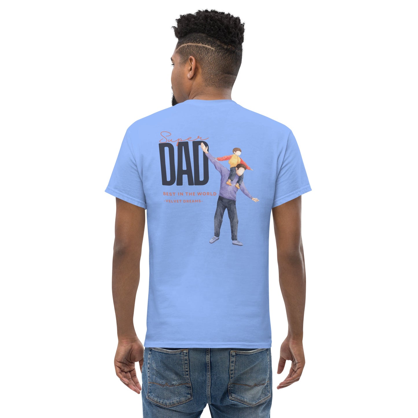 Classic t-shirt- Super dad - Velvet Dreams