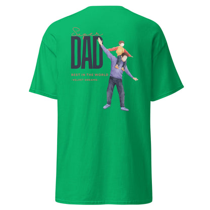 Classic t-shirt- Super dad - Velvet Dreams