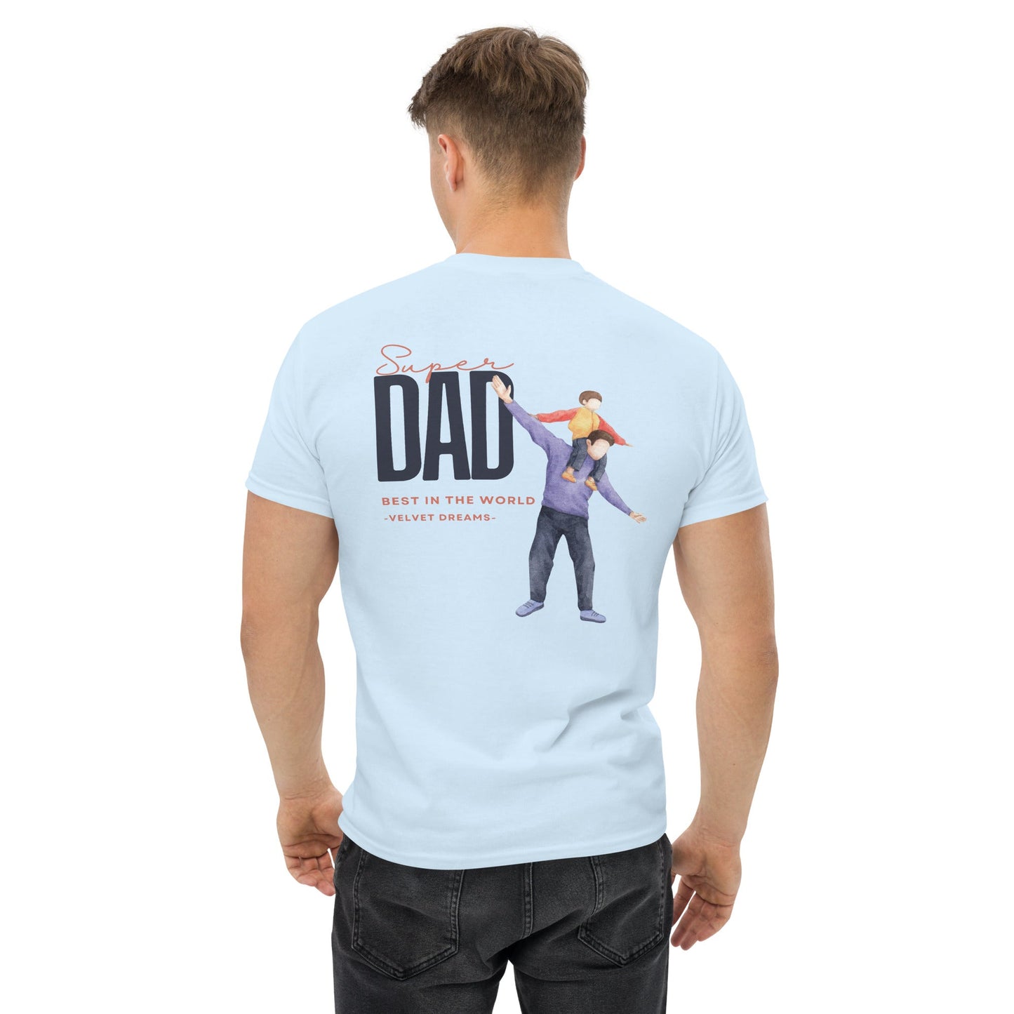 Classic t-shirt- Super dad - Velvet Dreams