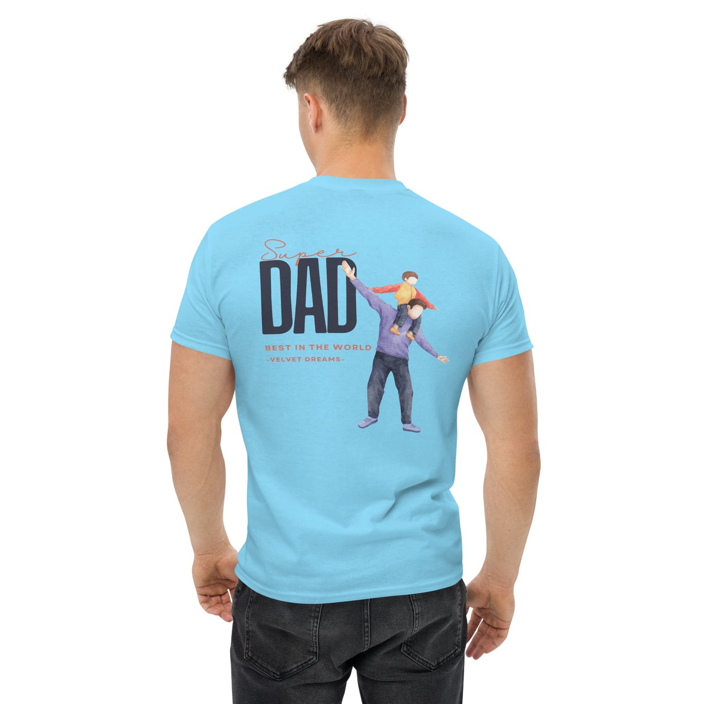 Classic t-shirt- Super dad - Velvet Dreams