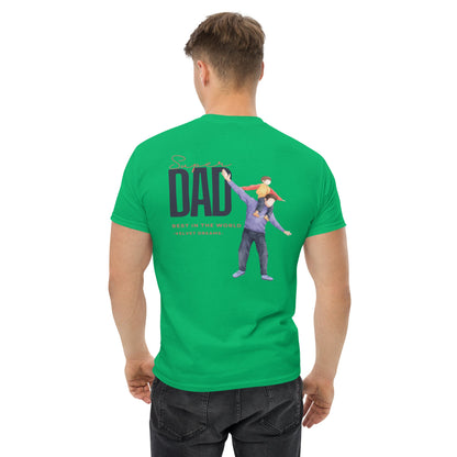 Classic t-shirt- Super dad - Velvet Dreams