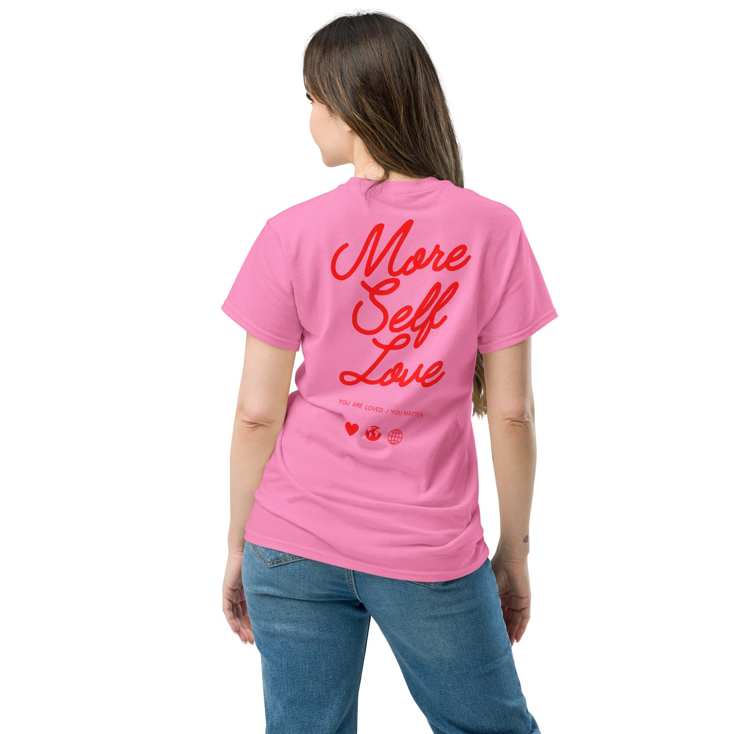 Classic t-shirt - More self love - Velvet Dreams