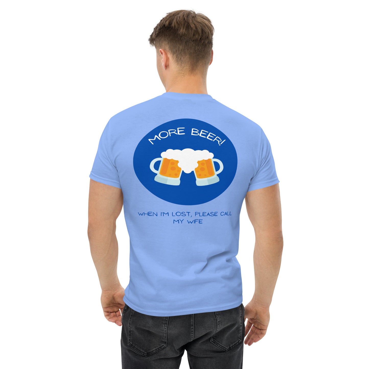 Classic t-shirt - More beer - Velvet Dreams