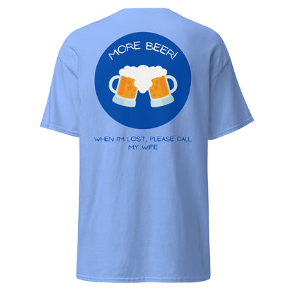 Classic t-shirt - More beer - Velvet Dreams