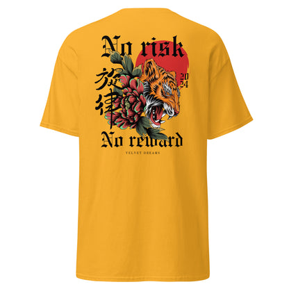 Classic t-shirt - No risk, no reward - Velvet Dreams