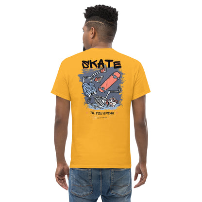 Classic t-shirt - Skate until you break - Velvet Dreams