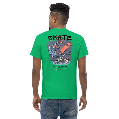 Classic t-shirt - Skate until you break - Velvet Dreams