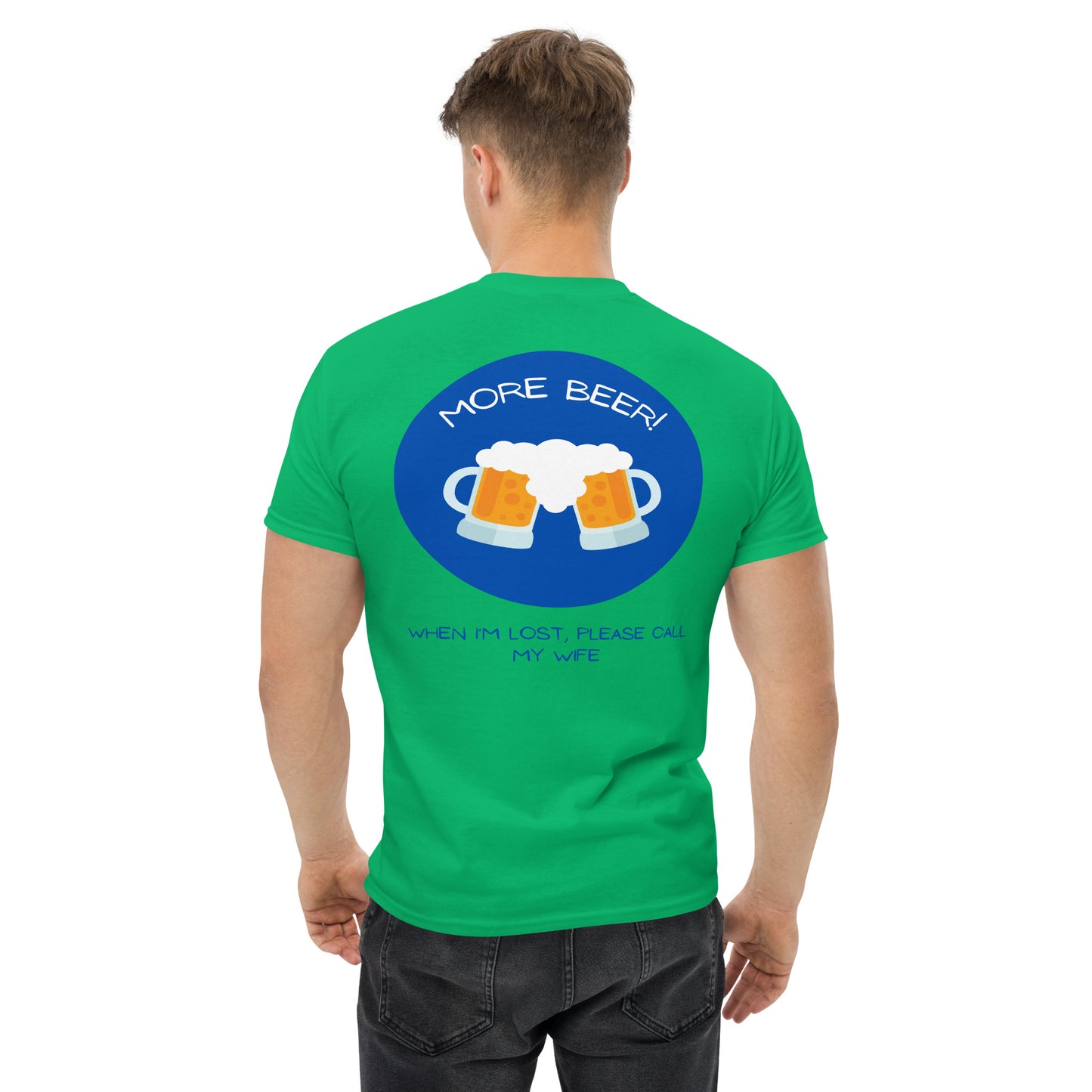 Classic t-shirt - More beer - Velvet Dreams