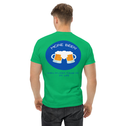 Classic t-shirt - More beer - Velvet Dreams