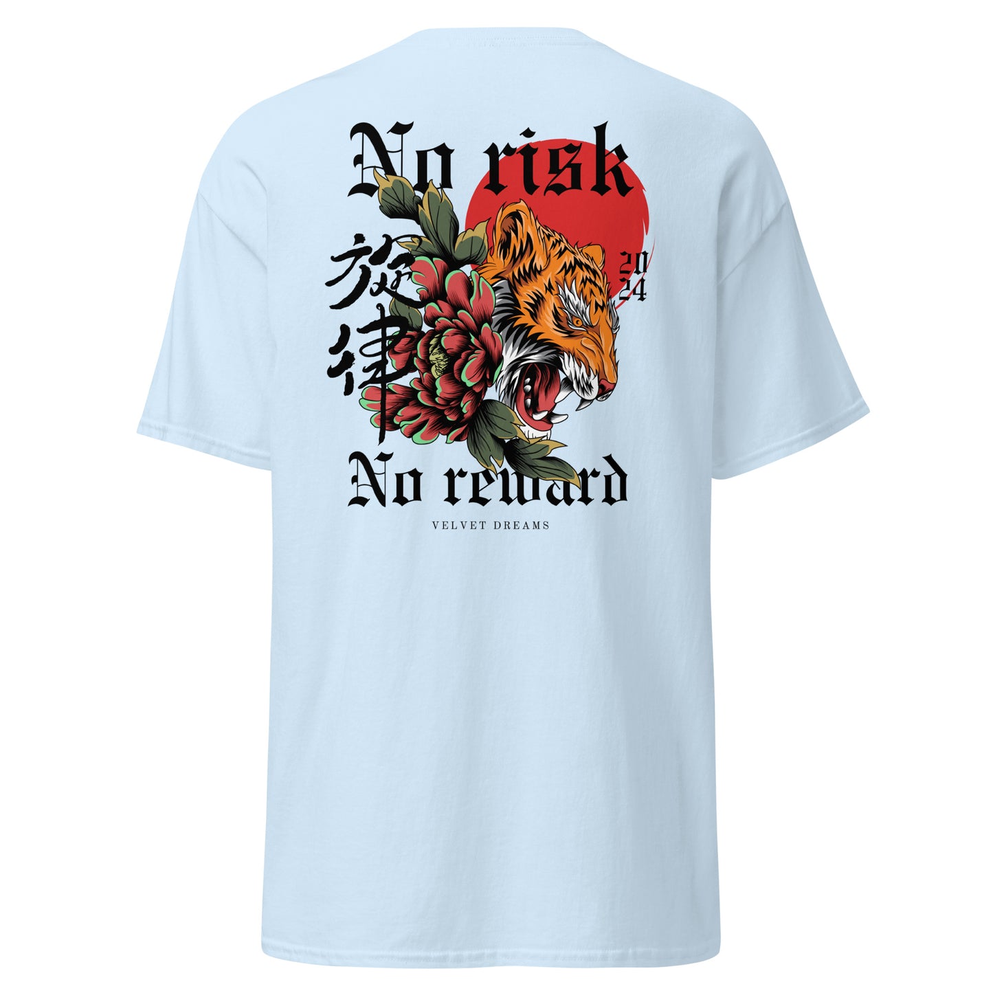 Classic t-shirt - No risk, no reward