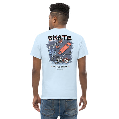 Classic t-shirt - Skate until you break