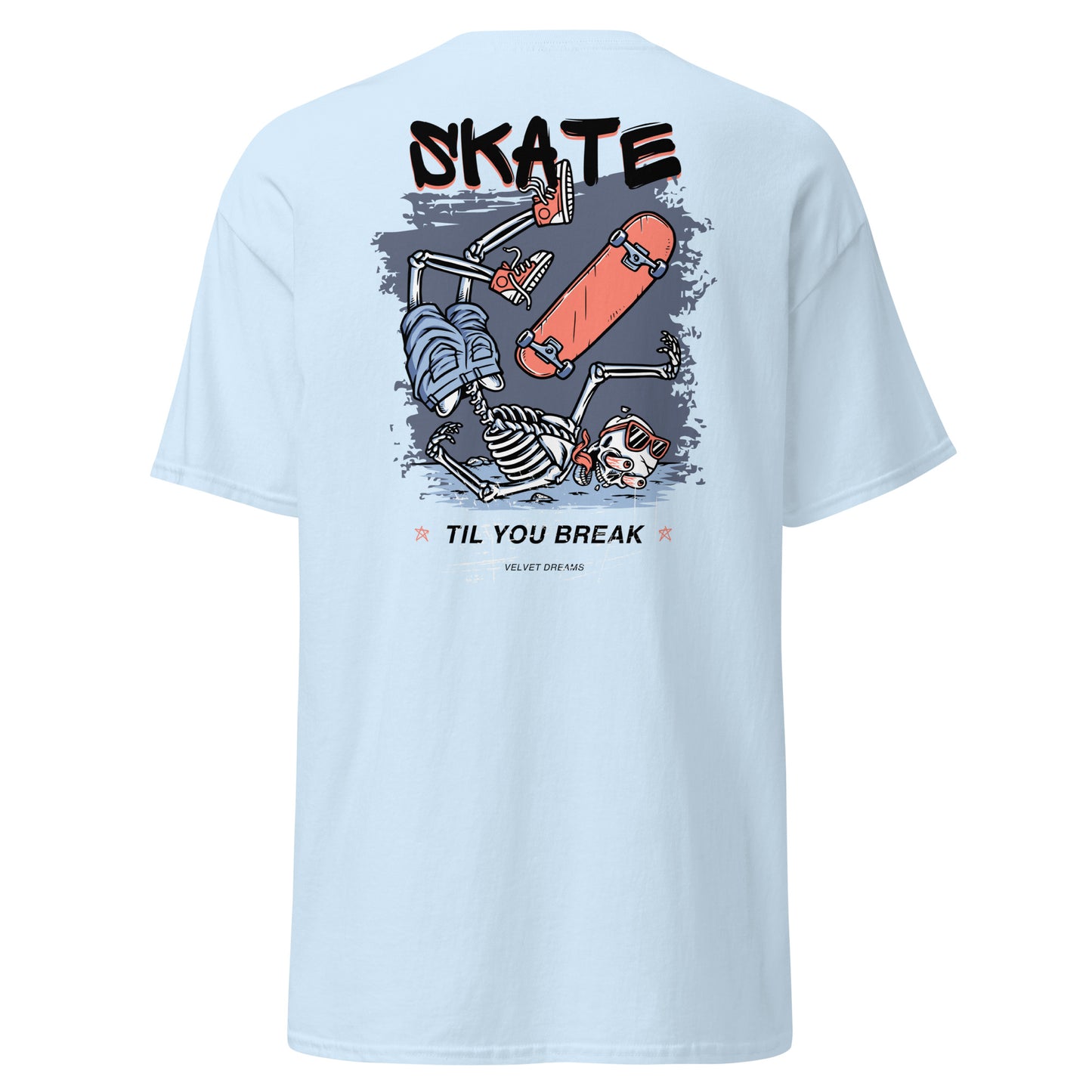 Classic t-shirt - Skate until you break